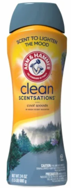 ARM & HAMMER Clean Scentsations 'Cool Woods' in-wash scent booster 680 gr